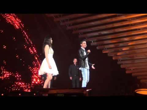 ESCKAZ in Vienna: Michele Perniola & Anita Simoncini (San Marino) - Chain of Lights (1st dress reh)