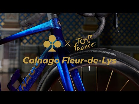 Colnago Fleur-de-Lys - a limited edition bicycle for the 2024 Tour de France