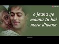 O Jaana Na Jaana Lyrics Kumar Sanu Lata Mangeshkar Lyrics Fizz