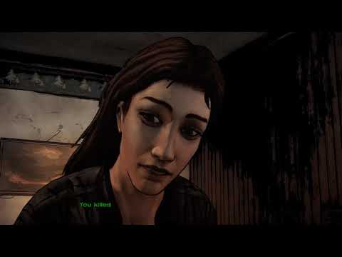 THE WALKING DEAD - Lee tells Lilly about his past