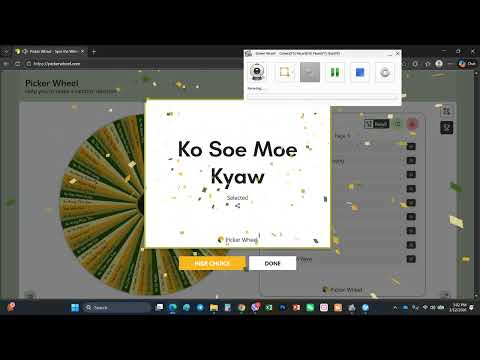 MFGA Tour Golf Flight (With Spinning Wheel)