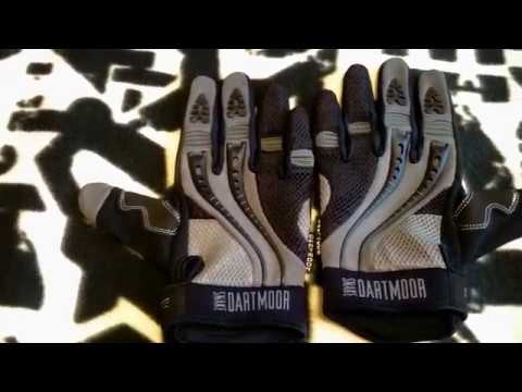 Long finger gloves DARTMOOR SNAKE. Size L , color graphite-black .