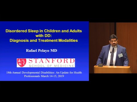Disordered Sleep in Children and Adults with Developmental Disabilities - YouTube