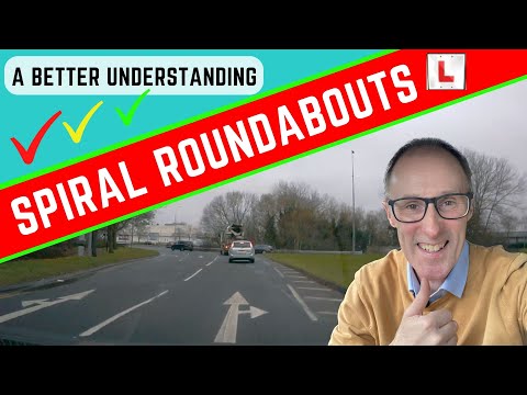 Spiral Roundabouts | Understanding what to do