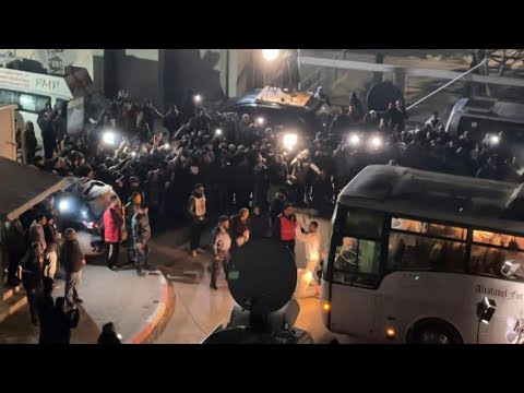Freed Palestinian prisoners arrive in Khan Yunis | AFP