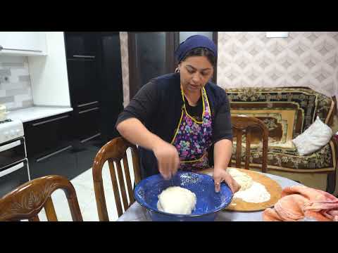 Recipe for Azerbaijani Fragrant Homemade Bread and Potato Pie