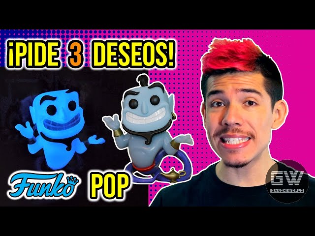 Vídeo relacionado con POP Funko Vinyl: Disney: Aladdin: Genie with Lamp - Genio - Aladdín - Figura de Vinilo Coleccionable - Idea de Regalo- Mercancia Oficial - Juguetes para Niños y Adultos - Movies Fans