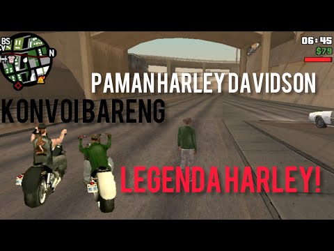 MENGENDARAI HARLEY GTA! BARENG LEGEND HARLEY DAVIDSON