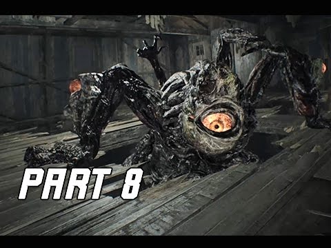 Resident Evil 7 Biohazard Walkthrough Part 8 - Boss Mutated Jack (RE7 Let's Play Commentary)