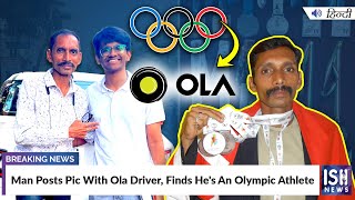 Man Posts Pic With Ola Driver, Finds He's An Olympic Athlete