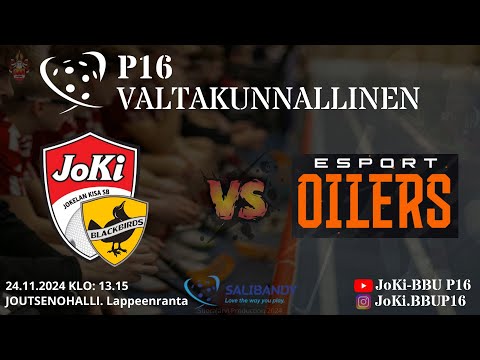 P16 Valtakunnallinen JoKi/Blackbirds - Oilers NG 24.11.2024