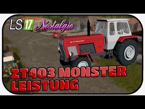 LS17 NOSTALGIE #052 - ZT403 MONSTER LEISTUNG ★ LPG SCHWARZE PUMPE Thüringer Oberland 1988