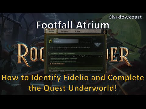 How to Identify Fidelio and Complete the Quest Underworld in Warhammer 40K Rogue Trader (EA)