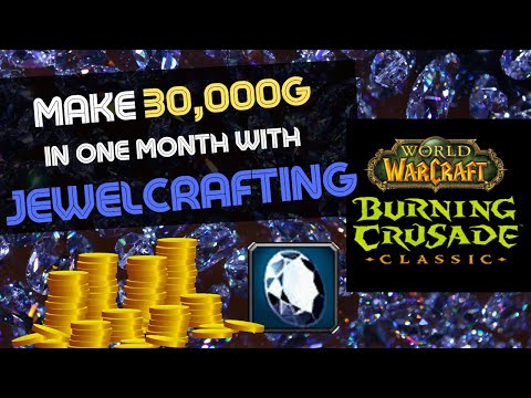 How I made 1000g per day in TBC with JC | The Burning Crusade Classic's Jewelcrafting is $$$$