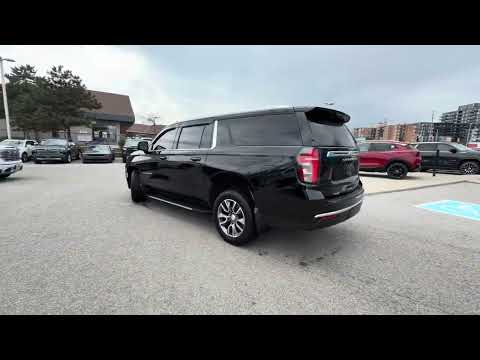 2023 Chevrolet Suburban 4WD 4dr LT in Black for sale at Boyer Pickering Chevrolet Cadillac Buick GMC Ltd. in Pickering, ON