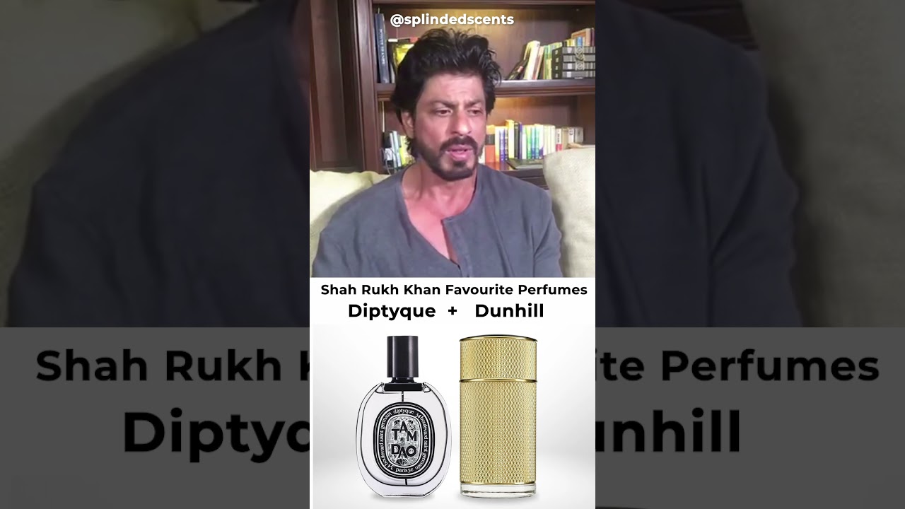 Shah Rukh Khan Favorite Perfume - Diptique + Dunhill | Celebrity News | King Khan Perfume | #SRK