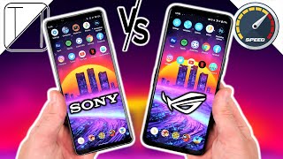 Sony Xperia 1 III vs Asus ROG Phone 5 Speed Test