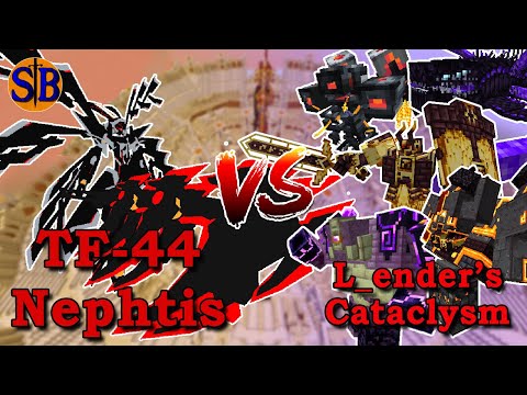 Sathariel Battle - TF-44 Nephtis vs L_Ender's Cataclysm | Minecraft Mob Battle