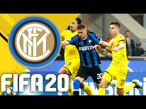 DORTMUND AWAY IN UCL - INTER MILAN CAREER MODE FIFA 20 - EP 3