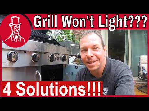 How to Light a Gas Grill that Won't Ignite