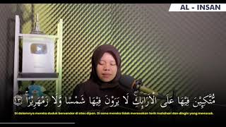 Download lagu SURAH AL-INSAN VIRAL - LILI RAHMAH mp3