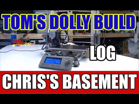 The LOG 3D Printer Tom's Dolly Prusa Clone Build - Chris's Basement