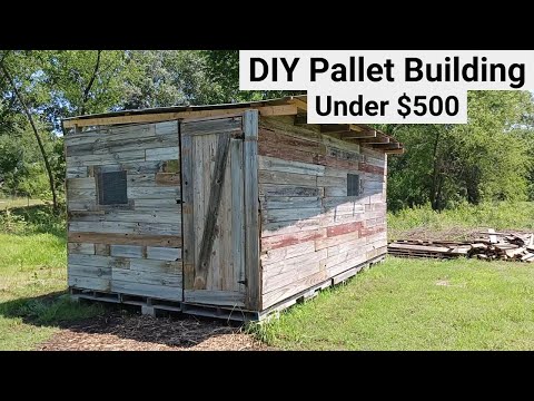 See Joshua's DIY Pallet Build In Under 5 Minutes