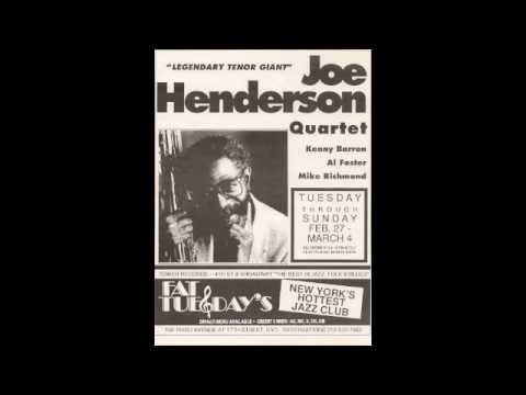 Joe Henderson Quartet Live At Fat Tuesday's "Relaxin' At Camarillo"