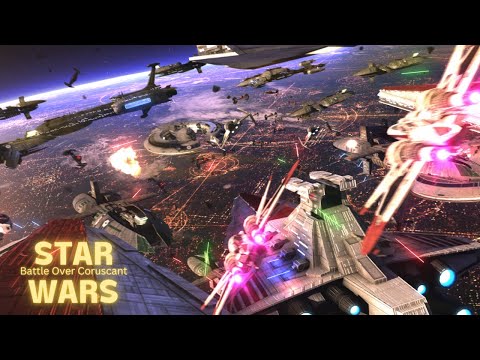 Battle over Coruscant - Cinematic | Fall of the Republic
