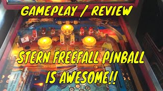 STERN FREEFALL Classic Pinball is an awesome Pinball machine!! Gameplay / Review
