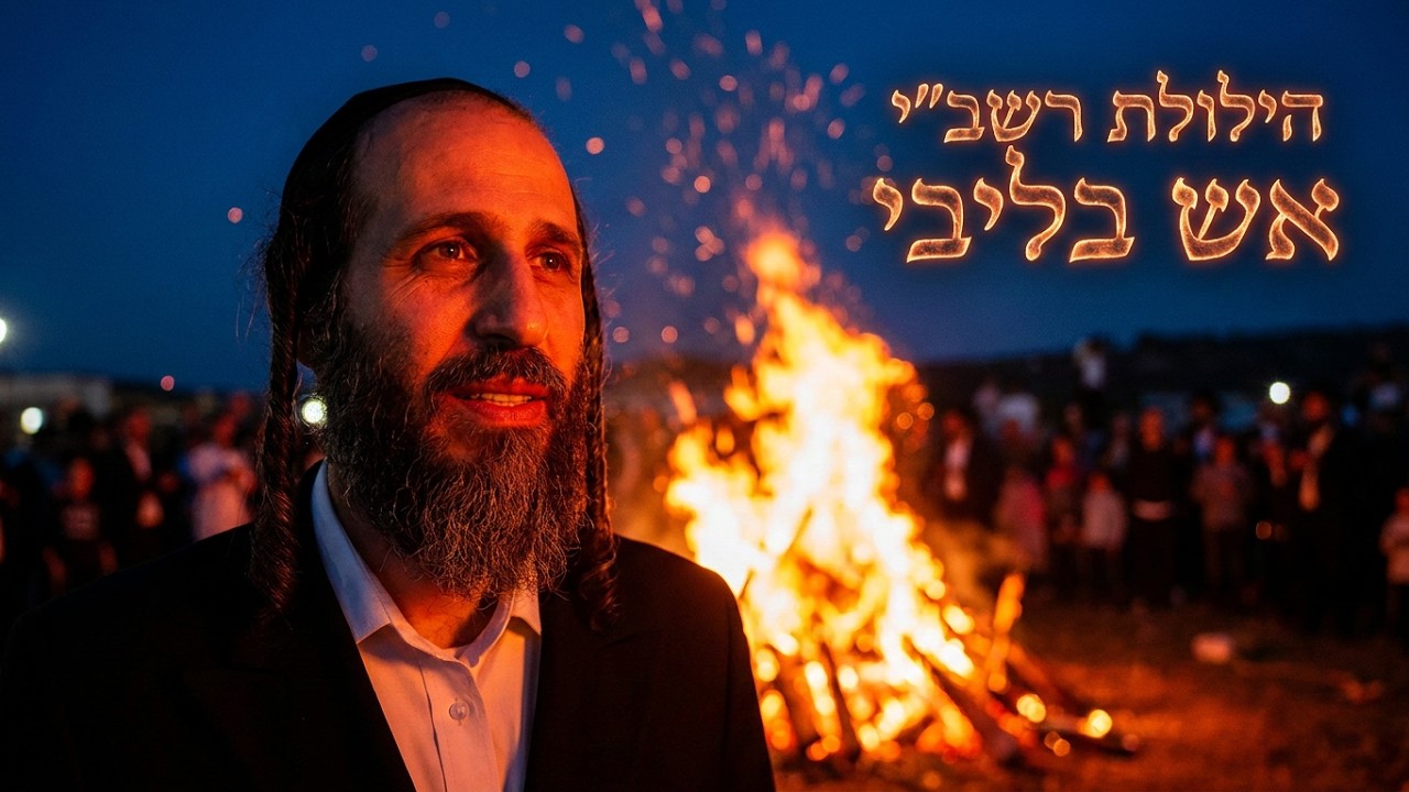 הרב אהרן לוי הילולת רשב"י אש בליבי