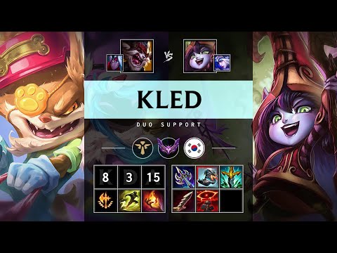 Kled Support vs Lulu - KR Master Patch 25.18