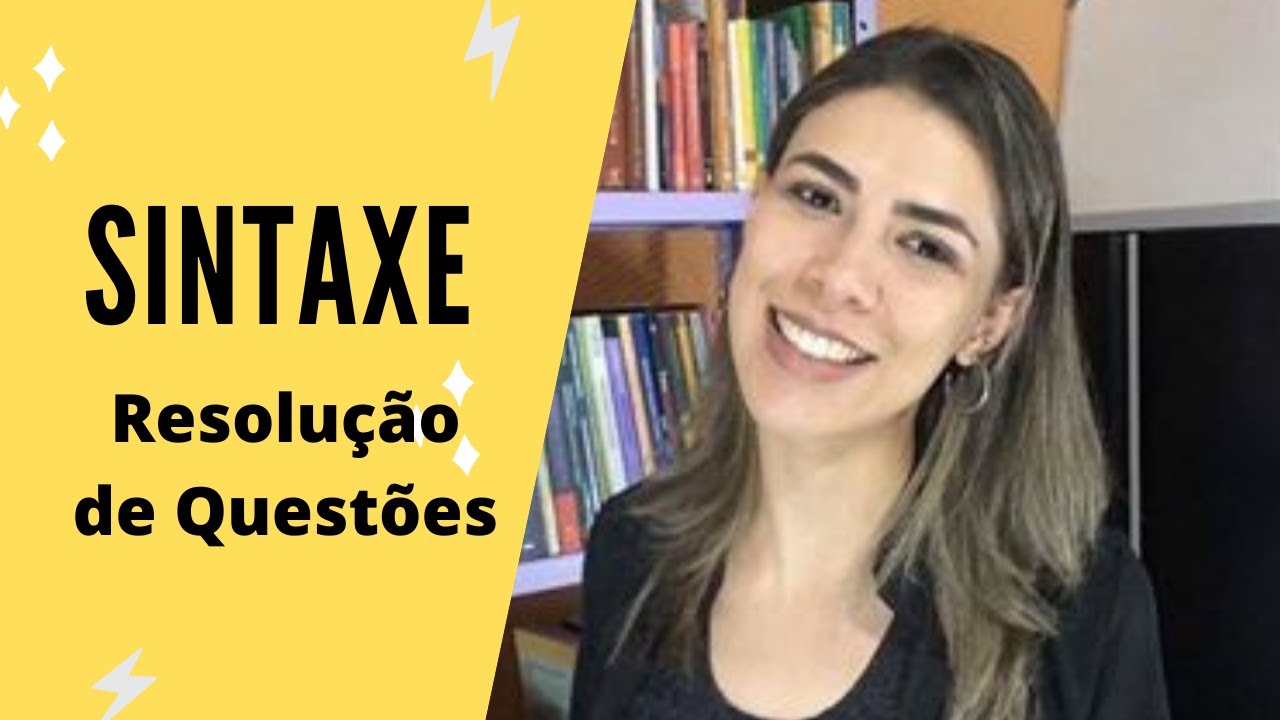 Sintaxe do período simples - Resolução e questões