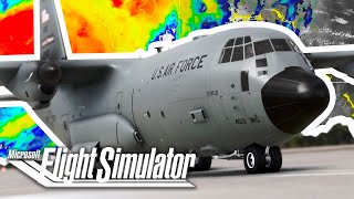 🌀 403 WG Hurricane Hunters C-130 | 65302 | 8K 🌀  video