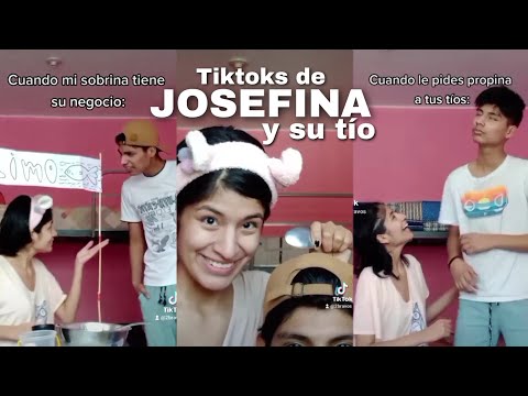 THE BEST TIKTOKS OF JOSEFINA AND HER UNCLE / 2BRAVOS