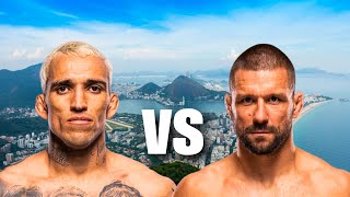 Charles Oliveira is about to HANDLE Mateuz Gamrot