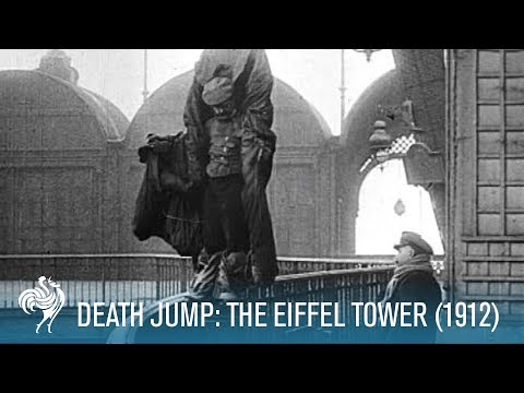 Franz Reichelt-Eyfel Kulesinden Ölüm Atlayışı-1912