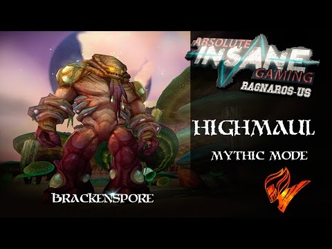 Brackenspore Mythic || Highmaul || Absolute Insane Gaming