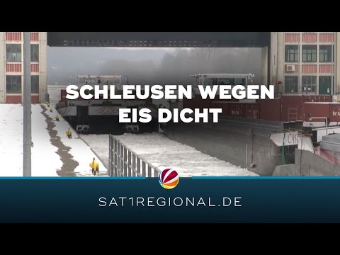 Zu viel Eis auf der Elbe – Schleusentore bei Geesthacht geschlossen