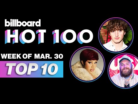 Billboard Hot 100 Top 10 Countdown For March 30th | Billboard News