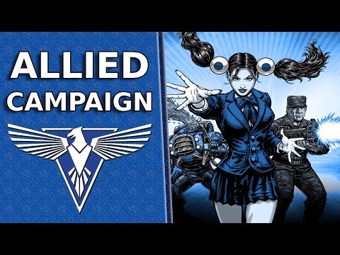 Red Alert 3 Uprising | Full Allied Campaign Playthrough - Hard Difficulty