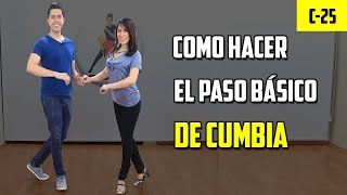 HOW TO DANCE CUMBIA - BASIC STEP 🔥 (CROSS)