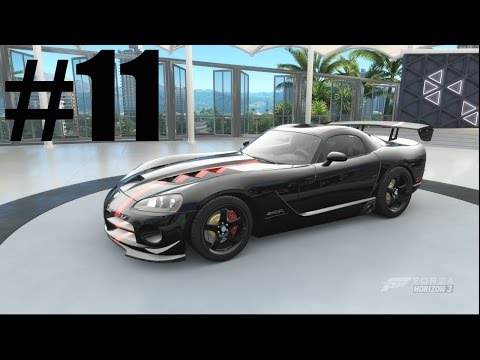 Forza Horizon 3 Gameplay Walkthrough : Part #11 Dodge Viper Xbox One 1080p 60fps