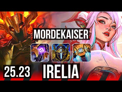 MORDEKAISER vs IRELIA (TOP) | 14/0/6 | KR Master | 25.23
