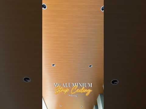 M6 ALUMINIUM STRIP CEILING @ SUBANG