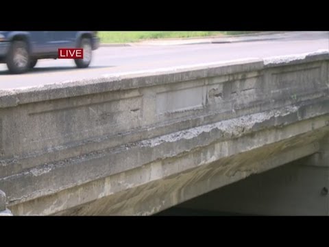 研究：アレン郡の40～50の「構造的に欠陥のある」橋