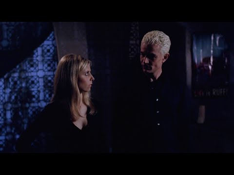 AllSpuffyScenes 7x12 Buffy & Spike - When did you find it comfy?