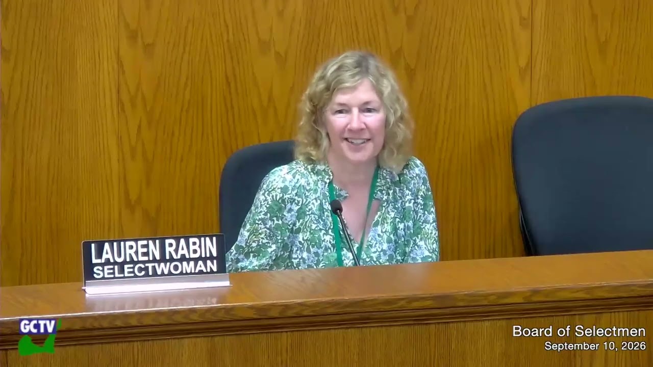 From the Board of Selectmen