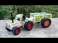 How To Make Matchbox Tractor Trolley With Easy At Home Diy Tractor Trolley From Matchbox