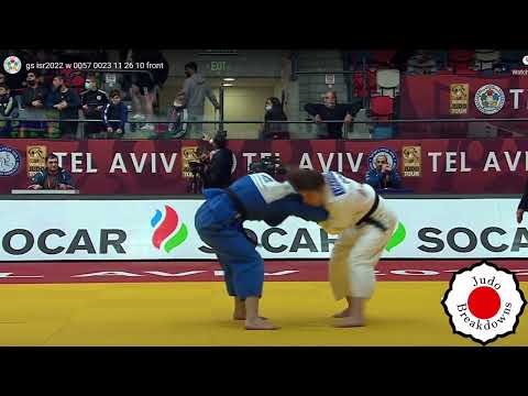 Judo Womens - Eteri Liparteliani vs. Miriam Boi - U57 Grand Slam Tel Aviv 2022